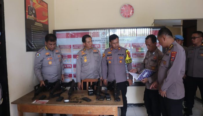 Tim Itwasum Polri Lakukan Monev Ketahanan Pangan Dan Senpi Di Polda Sulteng