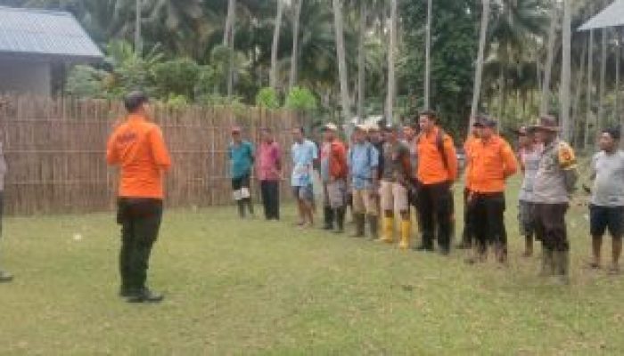 Seorang Aparat Desa Salipi Kecamatan Bualemo Hilang di Kebun, Tim Gabungan Masih Lakukan Pencarian