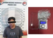 Pengungkapan Kasus Narkoba, Polres Sigi Amankan Seorang Pria Bersama 28,18 Gram Sabu
