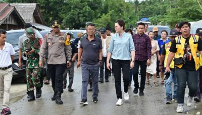 Kunjungan Gubernur ke Poso: Bupati Verna Apresiasi Perhatian Pemprov Sulteng Untuk Penanganan Longsor di Poso