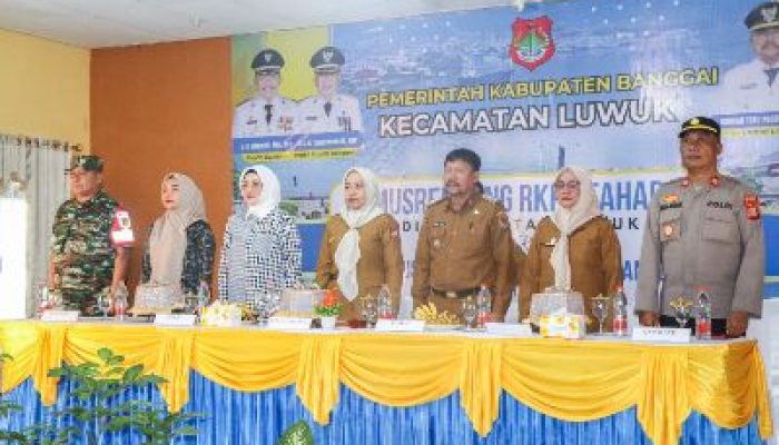 Musrenbang Tahap Satu di Kecamatan Luwuk, Bappeda Banggai Serap 50 Usulan