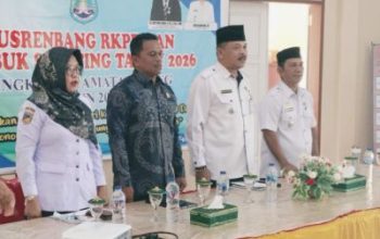 Asisten II Edison Moligay Bersama Wakil Ketua DPRD Rusdin Sinaling, Hadiri Musrembang RKPD dan Rembuk Stunting 2026