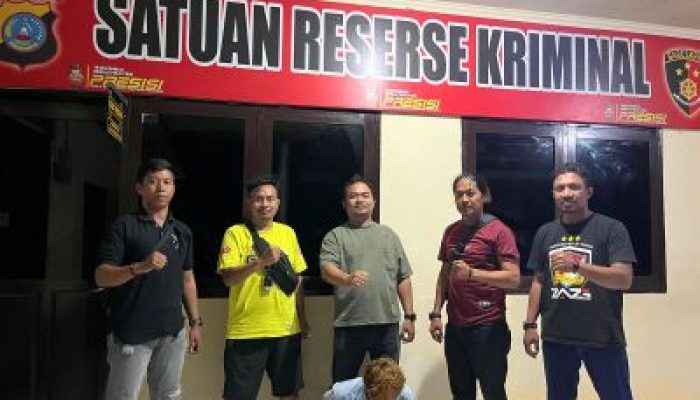 Satreskrim Polres Bangkep, Amankan Terduga Pelaku Penganiayaan di Tatakalay Tinangkung Utara