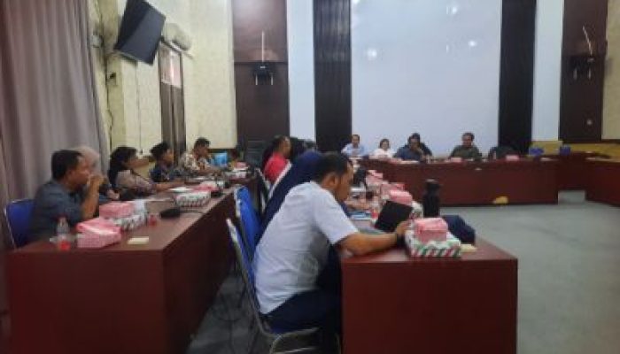 Komisi III DPRD Banggai, Gelar Rapat Kerja Dengan Perangkat Daerah
