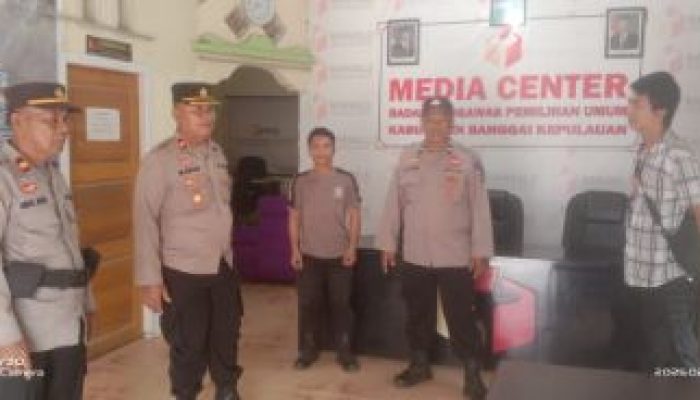 Jelang Pelantikan Bupati dan Wakil Bupati Terpilih, Kabag OPS Polres Bangkep Gelar Patroli Keamanan