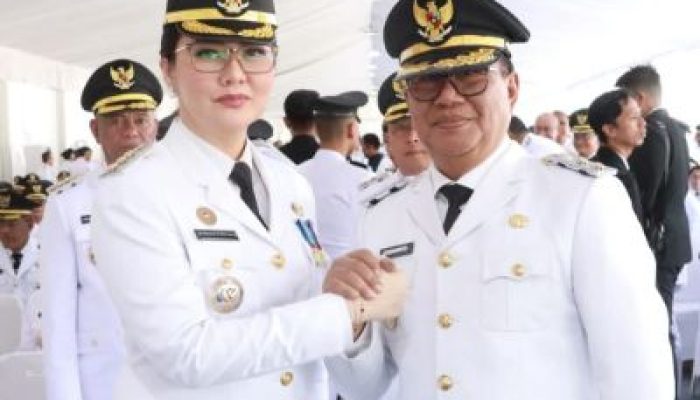 Resmi Dilantik, dr. Verna G.M. Inkiriwang dan H. Soeharto Kandar Siap Memimpin Kabupaten Poso Periode 2025-2030