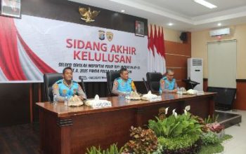 Seleksi SIP Angkatan 54 T.A 2025 Panda Polda Sulteng, 50 Dinyatakan Lulus Terpilih