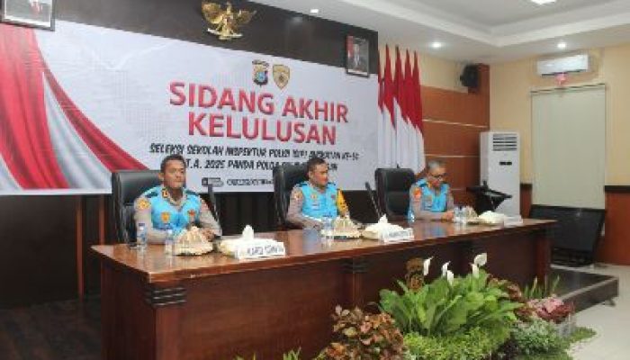 Seleksi SIP Angkatan 54 T.A 2025 Panda Polda Sulteng, 50 Dinyatakan Lulus Terpilih
