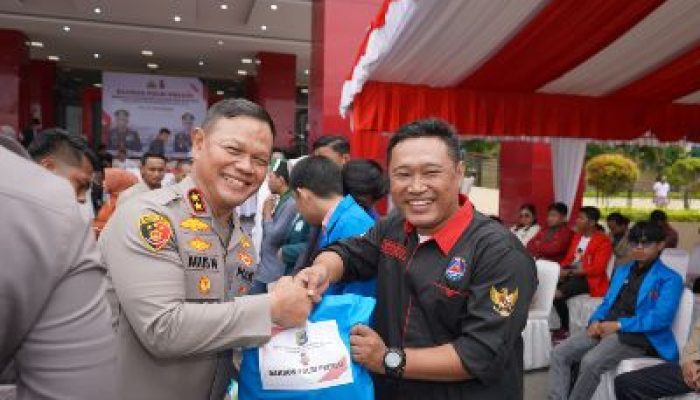 Jelang Ramadhan, Polda Sulteng, BEM dan OKP, Gelar Baksos Peduli Masyarakat