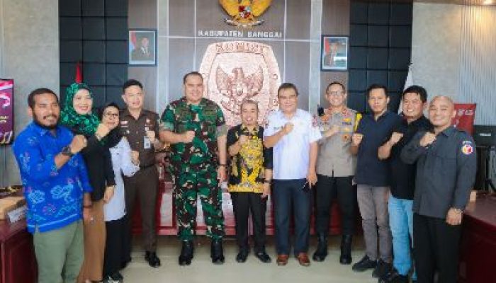 Kapolres Banggai Hadiri Rakor Persiapan PSU Bersama Forkopimda, KPU dan Bawaslu