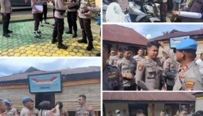 SIPROPAM Polres Bangkep Gelar Operasi GAKTIBLIN Bagi Anggota Polres Bangkep