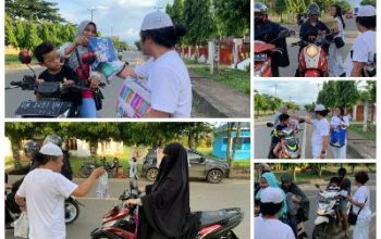 Jurnalis Nasrani di Morowali Utara Bagikan Takjil, Jilbab, dan Iqro: Merawat Toleransi Lewat Aksi Nyata