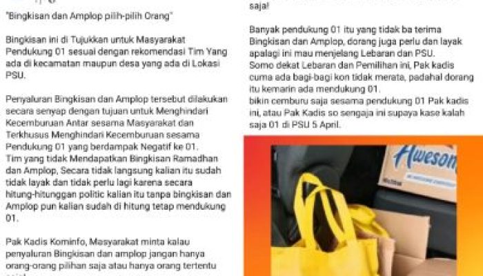 Dugaan Informasi Hoax, Kepala DKISP Banggai Lapor Akun Acan dan Cintaq Mirna ke Polisi