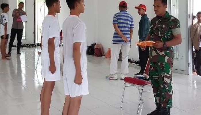 TNI-POLRI dan Kesbangpol Bangkep, Gelar Seleksi Ketat Calon Paskibraka Tingkat Kabupaten