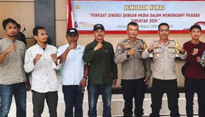 Kapolres Bangkep Ucapkan Terima Kasih Kepada Semua Pihak, Yang Telah Bekerja Sama Selama Saya di Bangkep