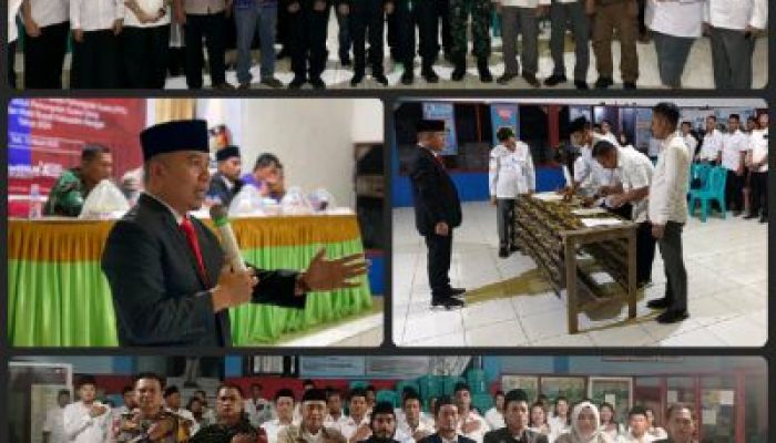 KPU Kabupaten Banggai Resmi Lantik Badan Adhoc PSU di Toili dan Simpang Raya