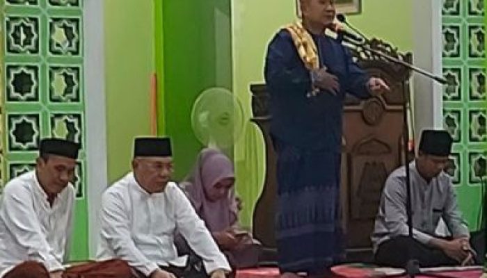 Bupati Bangkep Rusli Moidady Peringati Malam Nuzulul Quran di Mesjid Pemda Nurhidayah Salakan