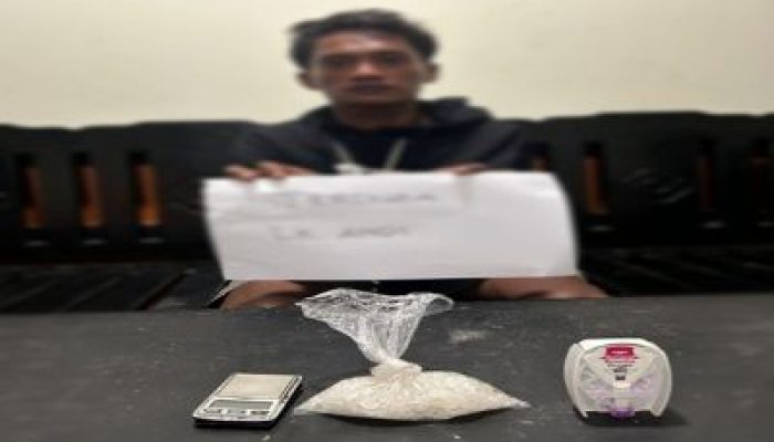 Pria Balaesang Tanjung Kabupaten Donggala, Diamankan Karena Memiliki Sabu 80,2664 Gram