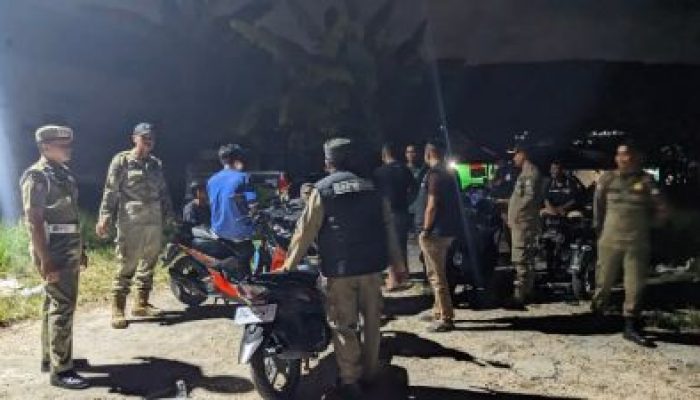 Satpol PP Banggai Kepulauan, Laksanakan Patroli, Pengawasan Aset Daerah, di Kota Salakan