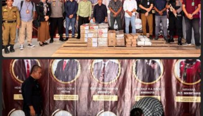 Sebagian Besar Logistik PSU di Banggai Sudah Tiba, KPU Pastikan Kesiapan Pemungutan Suara Ulang