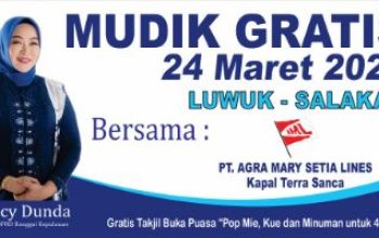 KM Tera Sanca Dan Nancy Dunda, Gelar Mudik Gratis serta Berbagi Takjil Untuk 400 Orang