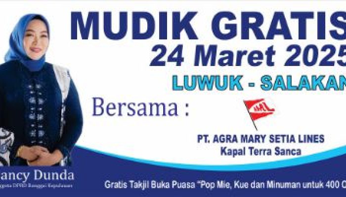 KM Tera Sanca Dan Nancy Dunda, Gelar Mudik Gratis serta Berbagi Takjil Untuk 400 Orang