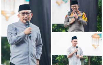 Bupati H. Amirudin Bersama Kapolres dan Kajari Banggai, Hadiri Tabligh Akbar di Toili Jaya