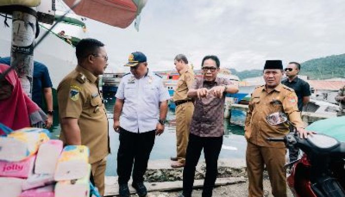 Bupati Amirudin Bersama Forkopimda Tinjau Langsung, Pelabuhan Rakyat dan Kesiapan Bangunan Baru Pasar Simpong Luwuk