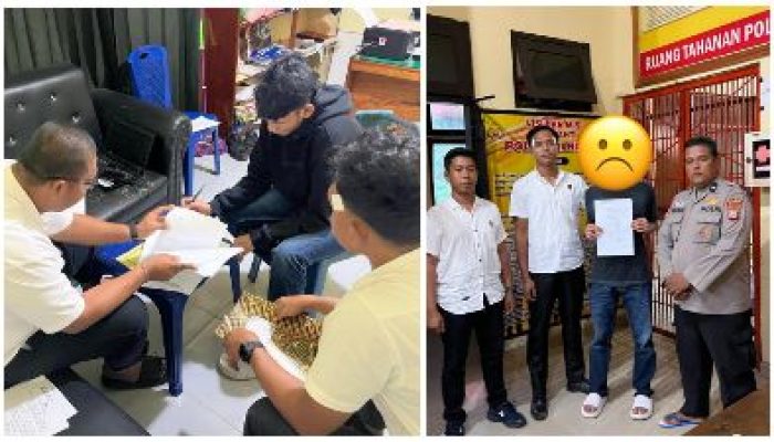 Tersangka Penganiayaan di Desa Bongganan Ditahan Satreskrim Polres Bangkep