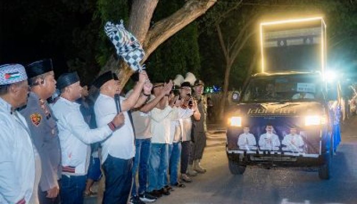 Wakil Bupati Banggai Melepas Pawai Takbir Sambut Idul Fitri 1446 H