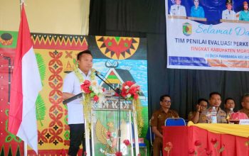 Bupati Morut Buka Kegiatan Lomba Desa Di Desa Pambarea Dan Mayumba