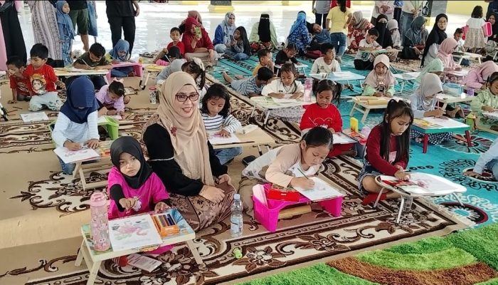 X-School Indonesia Bangkep Gandeng Bunda PAUD dan PKK, Gelar Lomba Mewarnai dan Seminar Parenting