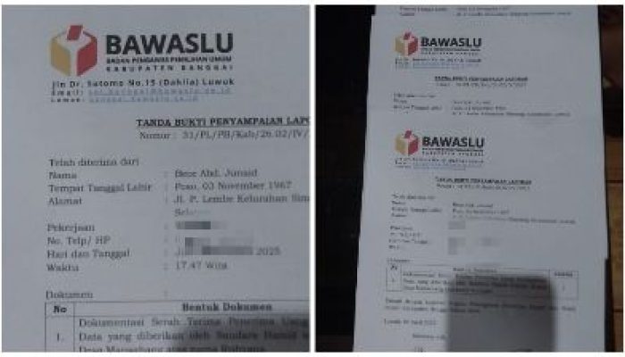 Tim Hukum AT-FM Laporkan Tiga Kades di Toili, Diduga Terima Ratusan Juta Dari Paslon Nomor 3