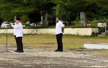 Bupati dan Wakil Bupati Banggai Kepulauan Pimpin Apel Gabungan Perdana Setelah Libur Idul Fitri Bersama Seluruh ASN, Dilingkup Pemda Bangkep