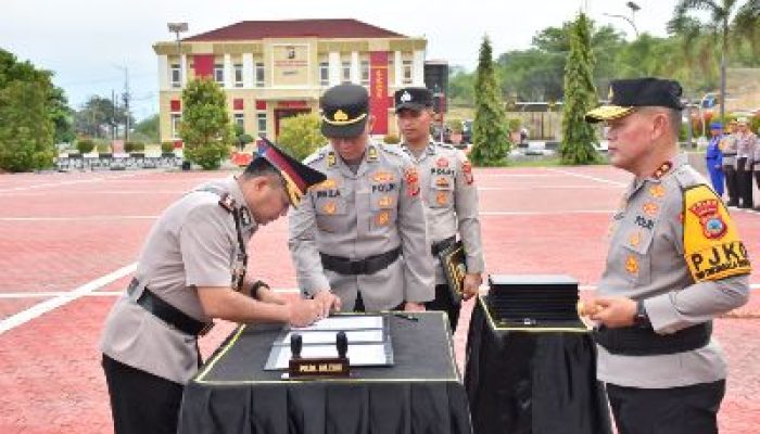 Kapolda Sulteng Pimpin Sertijab 8 PJU Dan 5 Kapolres, Ini Daftarnya!