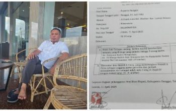 Diduga Berikan Uang ke Tiga Kades Jelang PSU, Eks Caleg Gerindra Dilaporkan ke Bawaslu Banggai