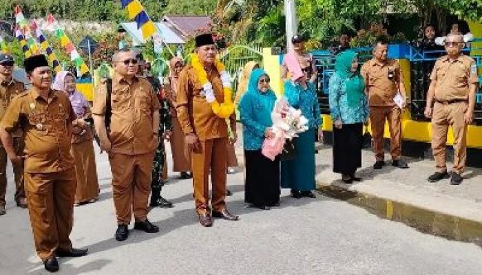Edison Moligay Wakili Bupati Bangkep, Buka Lomba Desa Tingkat Kabupaten di Kecamatan Liang