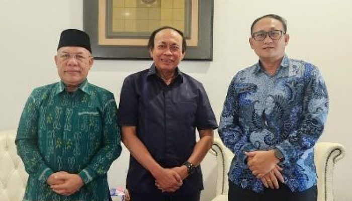 Rusli–Serfi Bersilaturahmi Dengan Aleg DPR RI, Dari Partai Golkar Muhidin Mohamad Said
