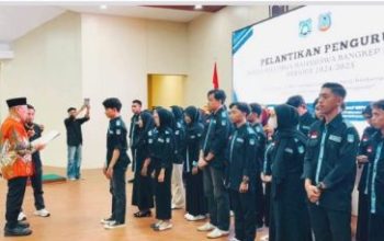 Bupati Bangkep Rusli Moidady, Lantik Pengurus Baru IKMBM Makassar Periode 2024-2025