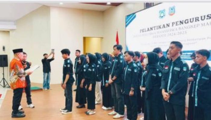 Bupati Bangkep Rusli Moidady, Lantik Pengurus Baru IKMBM Makassar Periode 2024-2025