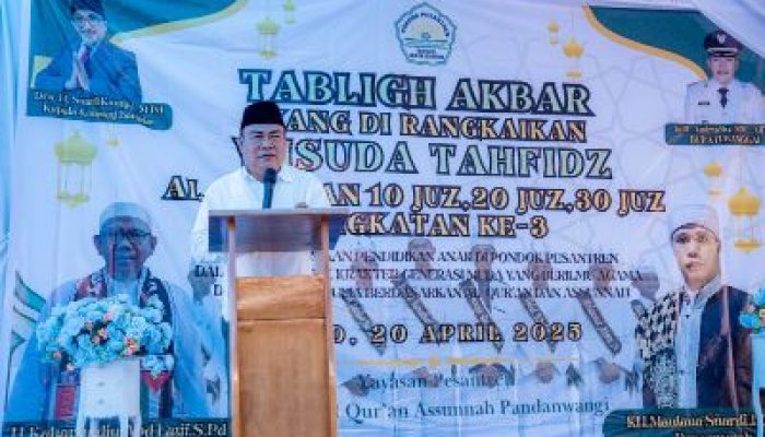 Tabligh Akbar dan Wisuda Tahfidz Ke-3 Ponpes Assunnah Pandanwangi, Pj Sekda Banggai Sampaikan Apresiasi