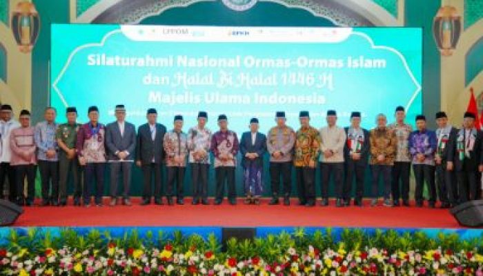 Kapolri Hadiri Silaturahmi Ormas-Halal Bihalal MUI, Komitmen Perkuat Ukhuwah Bangsa