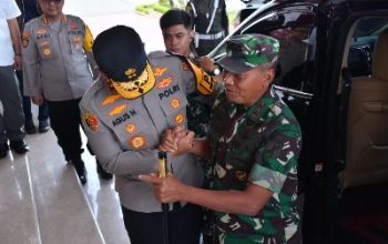 Kapolda Sulteng Terima Kunjungan Silaturahmi Pangdam XIII/Merdeka