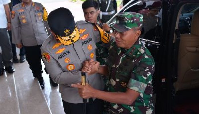 Kapolda Sulteng Terima Kunjungan Silaturahmi Pangdam XIII/Merdeka