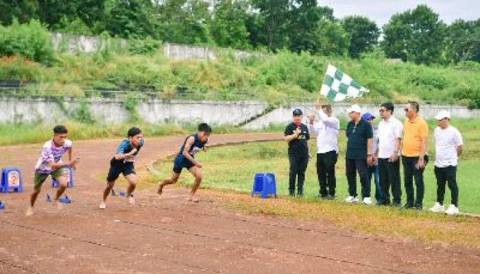 Ciptakan Kompetisi Berjenjang Kejuaraan Atletik Pelajar Banggai Road To POPDA 2025 Resmi Di Buka