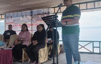 Wabup Bangkep Serfi Kambey, Hadiri Perayaan Paskah 2025 PHBG Bangkep dan Tinjau Pembuatan Gula Aren di Desa Lalong