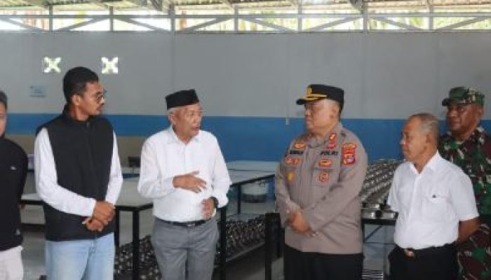 Kapolres Bangkep Lakukan Kunjungan Kerja Perdana di Banggai Laut, Tinjau Program Makan Bergizi Gratis