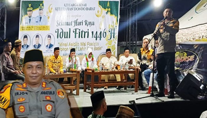 Kapolres Tojo Una Una Sampaikan Pesan Kamtibmas, Saat Pembukaan Perayaan Hari Raya Ketupat di Ampana