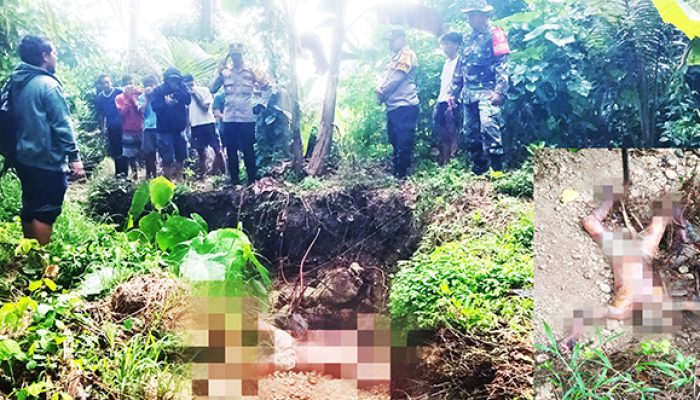 Penemuan Mayat di Dusun 1 Desa Mantangisi Kecamatan Ampana Tete Tojo Una Una