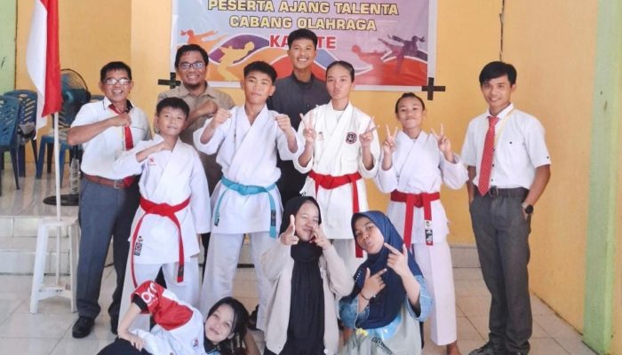 Ajang O2SN Tingkat SD/SMP, INKANAS Banggai Kepulauan Dojo Mutiara Salakan Sumbang 4 Medali